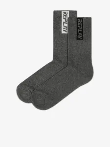 Replay Set of 2 pairs of socks Grey