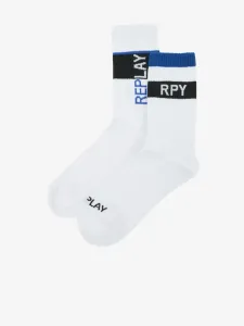 Replay Set of 2 pairs of socks White