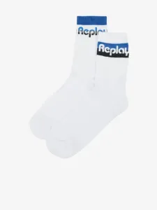 Replay Set of 2 pairs of socks White #203269