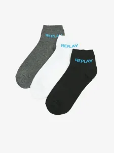 Replay Set of 3 pairs of socks Black #1228654