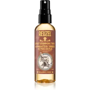 Reuzel Spray Grooming Tonic heat protection spray for use with flat irons and curling irons for natural hold for fine hair 100 ml