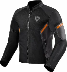 Rev'it! Jacket GT-R Air 3 Black/Neon Orange 2XL Textile Jacket