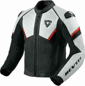 Rev'it! Jacket Matador Black/Neon Red 58 Leather Jacket