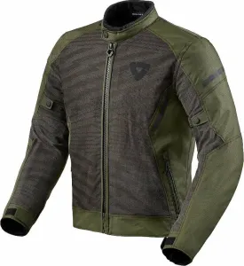 Rev'it! Jacket Torque 2 H2O Black/Dark Green 2XL Textile Jacket