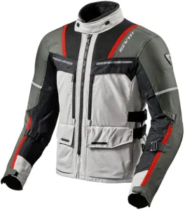 Rev'it! Offtrack Silver/Red M Textile Jacket