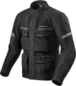 Rev'it! Outback 3 Black/Silver XL Textile Jacket