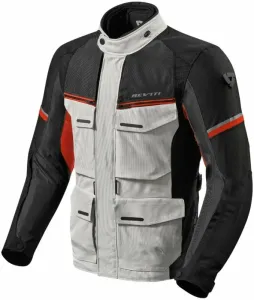 Rev'it! Outback 3 Silver/Red 3XL Textile Jacket