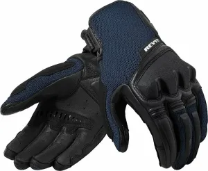 Rev'it! Gloves Duty Black/Blue 2XL Motorcycle Gloves #1293670