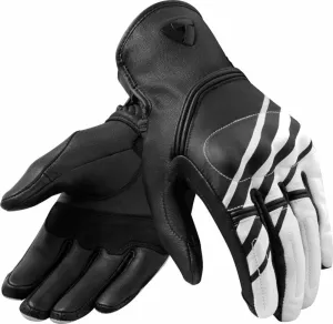 Rev'it! Redhill Black/White 2XL Motorcycle Gloves