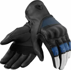 Rev'it! Redhill White/Blue S Motorcycle Gloves