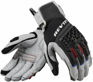 Rev'it! Gloves Sand 4 Light Grey/Black 4XL Motorcycle Gloves