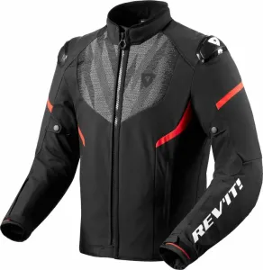 Rev'it! Hyperspeed 2 H2O Black/Neon Red S Textile Jacket