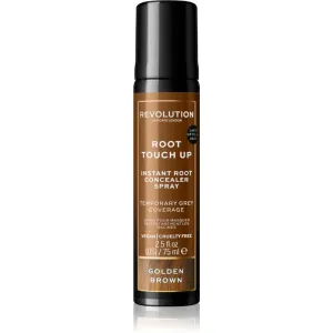 Revolution Haircare Root Touch Up instant root touch-up spray shade Golden Brown 75 ml