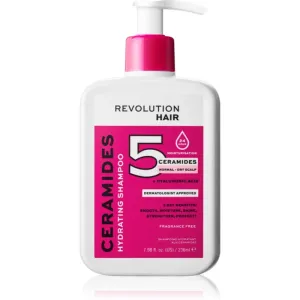 Revolution Haircare 5 Ceramides + Hyaluronic Acid moisturising shampoo with ceramides 236 ml