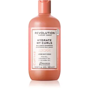 Revolution Haircare My Curls 1+2 Hydrate My Curls deeply regenerating shampoo for wavy hair 400 ml