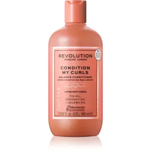 Revolution Haircare My Curls 1+2 Condition My Curls Deeply Regenerating Conditioner For Wavy Hair 400 ml