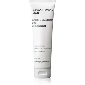Revolution Man Pore Clearing cleansing gel for hydration and pore minimising 150 ml