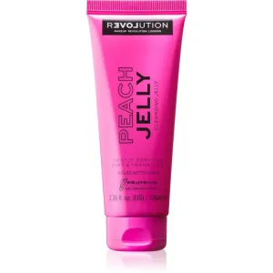 Revolution Relove Peach Jelly gel makeup remover and cleanser for perfect skin cleansing 100 ml