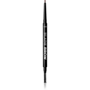 Revolution Relove Blade Brow eyebrow pencil with brush shade Dark Brown 0,1 g