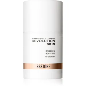 Revolution Skincare Restore Collagen Boosting revitalising moisturising face cream to support collagen production 50 ml