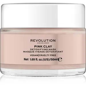 Revolution Skincare Pink Clay detoxifying skin mask 50 ml #243110