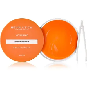 Revolution Skincare Vitamin C With Multivitamins hydrogel eye mask for radiance and hydration 60 pc