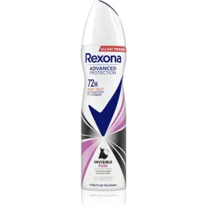 Rexona Advanced Protection Invisible Pure anti white and yellow mark antiperspirant 72h 150 ml