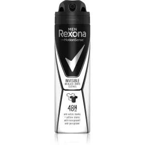 Rexona Invisible on Black + White Clothes antiperspirant spray 48h 150 ml