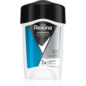Rexona Maximum Protection Antiperspirant cream antiperspirant to treat excessive sweating Clean Scent 45 ml