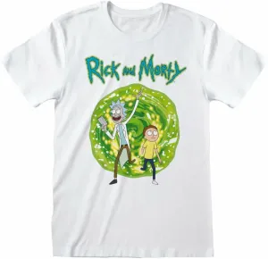 Rick And Morty T-Shirt Portal S White