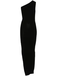 RICK OWENS - One-shoulder Long Dress #1823201