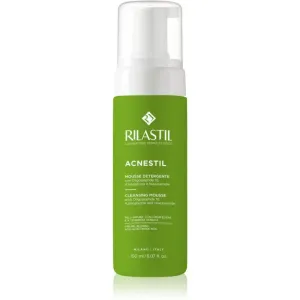 Rilastil Acnestil foam cleanser balancing sebum production for oily acne-prone skin 165 ml