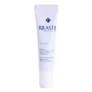 Rilastil Micro eye cream to treat wrinkles, puffiness and dark circles 15 ml