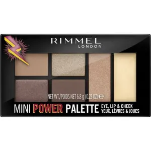 Rimmel Mini Power Palette palette for the entire face shade 01 Fearless 6.8 g