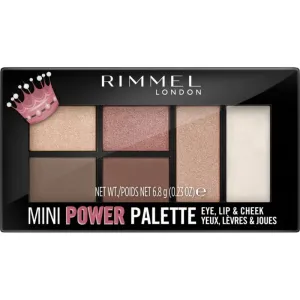 Rimmel Mini Power Palette palette for the entire face shade 03 Queen 6.8 g #263415