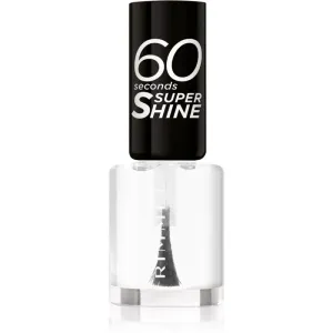 Rimmel 60 Seconds Super Shine nail polish shade 740 Clear 8 ml