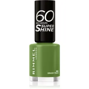 Rimmel 60 Seconds Super Shine nail polish shade 880 Grassy Fields 8 ml