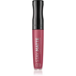 Rimmel Stay Matte liquid matt lipstick shade 210 Rose & Shine 5.5 ml