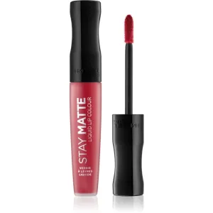 Rimmel Stay Matte liquid matt lipstick shade 500 Fire Starter 5,5 ml