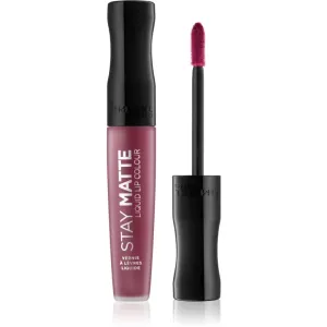 Rimmel Stay Matte liquid matt lipstick shade 810 Plum This Show 5.5 ml