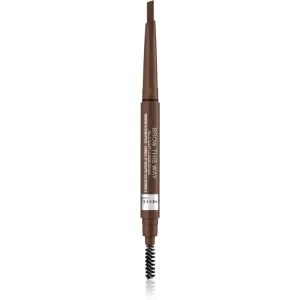 Rimmel Brow This Way eyebrow pencil with 2-in-1 brush shade 002 Medium Brown 0,25 g