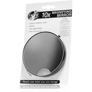 RIO 10x Magnifying Mirror magnifying cosmetic mirror with suction cups 1 pc