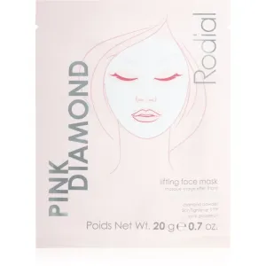 Rodial Pink Diamond Lifting Face Mask lifting cloth mask for the face 1 pc