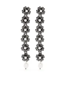 ROGER VIVIER - Bouquet Pearl Pendant Earrings #1657729