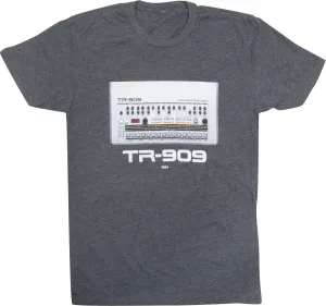 Roland T-Shirt TR-909 Charcoal S