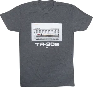 Roland T-Shirt TR-909 Charcoal XL
