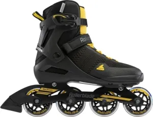 Rollerblade Spark 80 Black/Saffron Yellow 40,5 Roller Skates