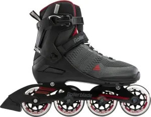 Rollerblade Spark 84 Dark Grey/Red 40 Roller Skates #54312