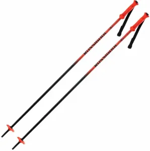 Rossignol Hero Jr Black/Red 90 cm Ski Poles