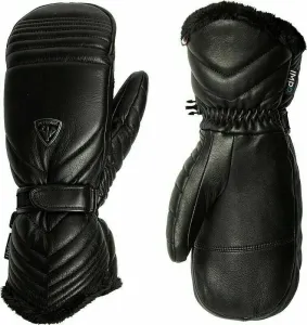 Rossignol Select Womens Leather IMPR Mittens Black L Ski Gloves
